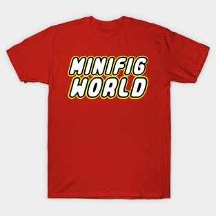 MINIFIG WORLD, Customize My Minifig T-Shirt